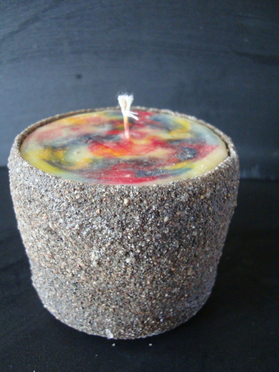 homemade candle