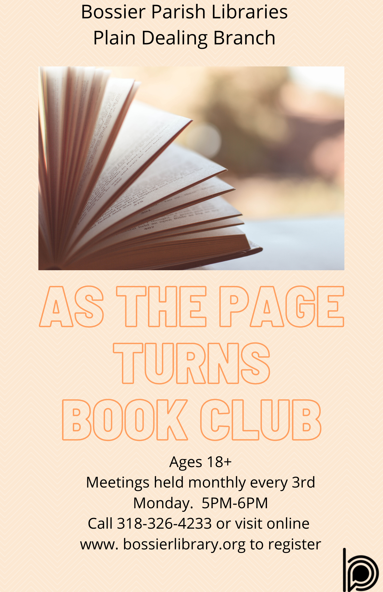 As the Page Turns Book Club 