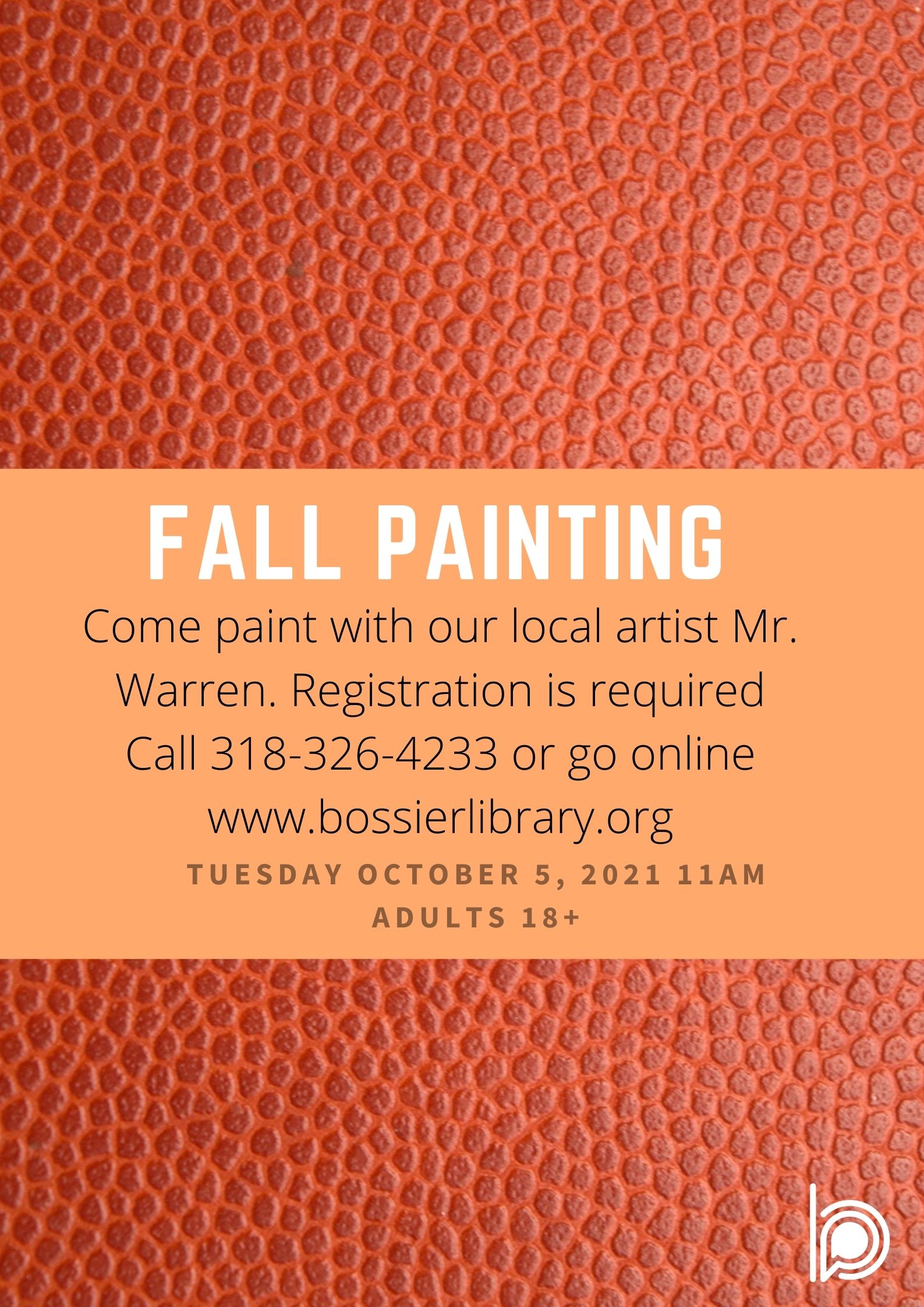 Fall Painting with Mr. Warren