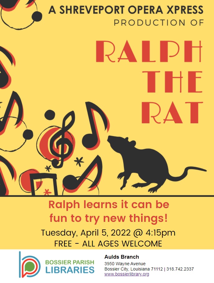 SOX presents Ralph the Rat, 2022