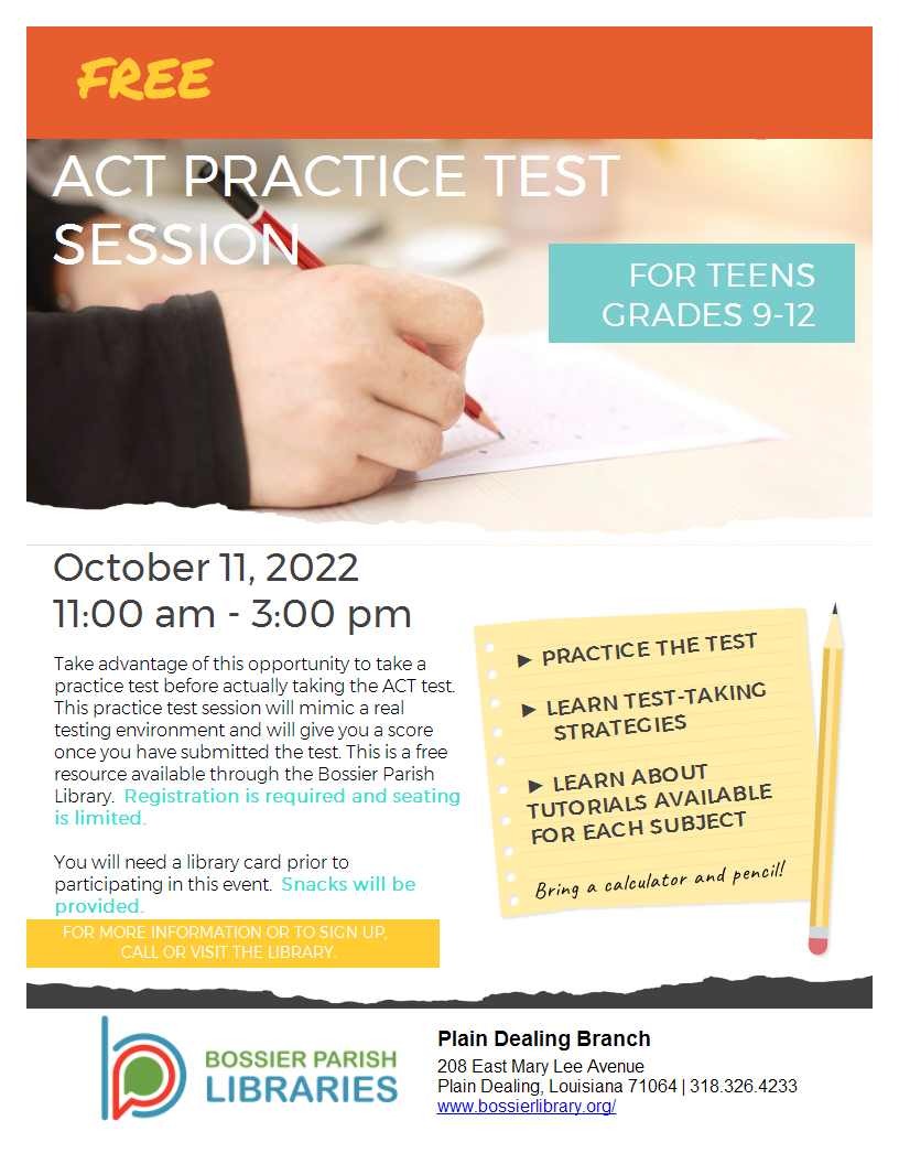 ACT Practice Test Session