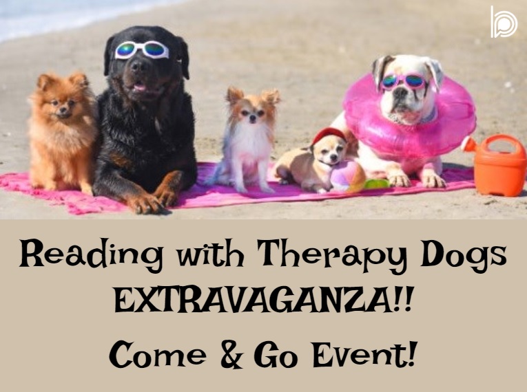 S.E. beach therapy dogs