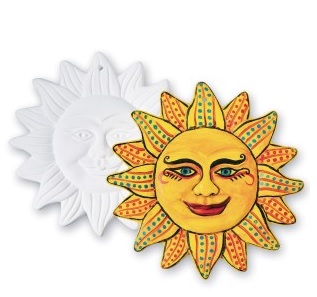 sun plaque craft