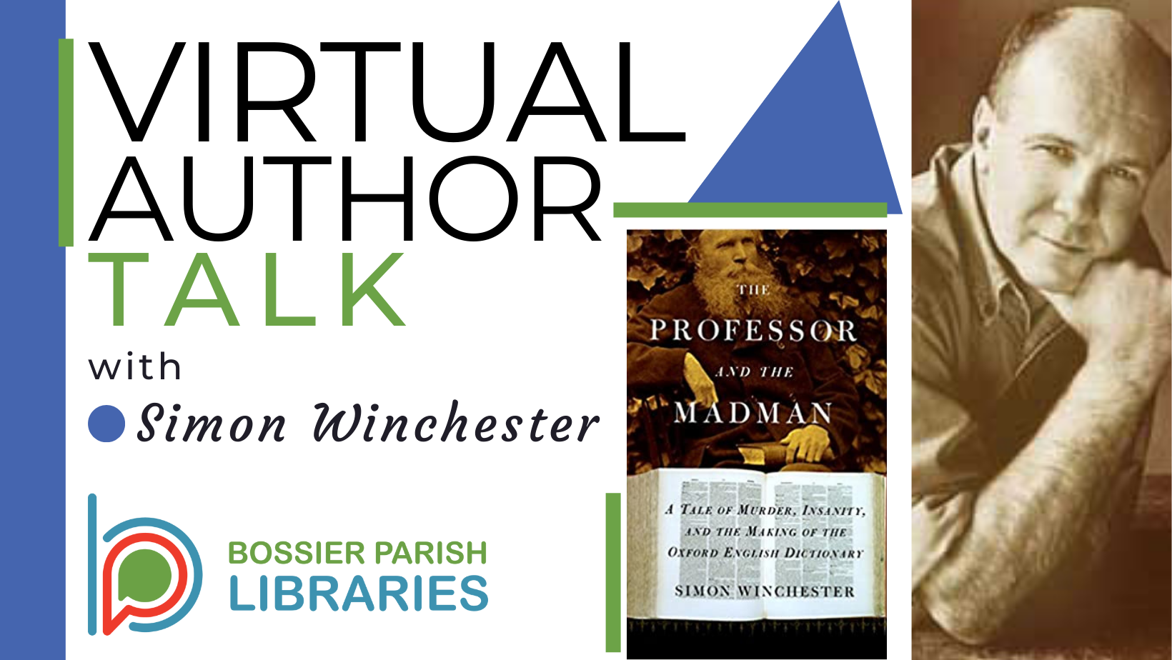 Virtual Author Talk with Simon Winchester