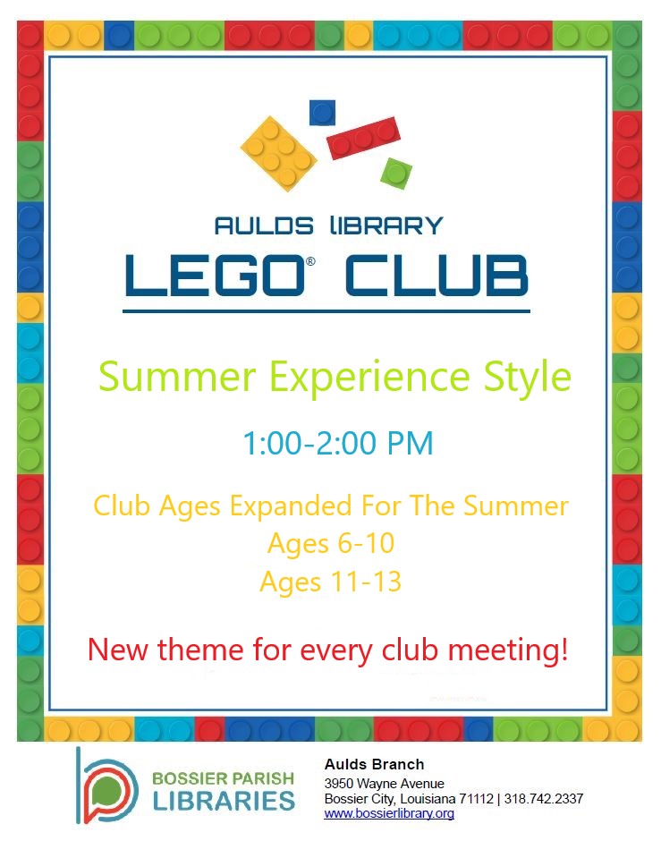 Legos Club, summer 2023