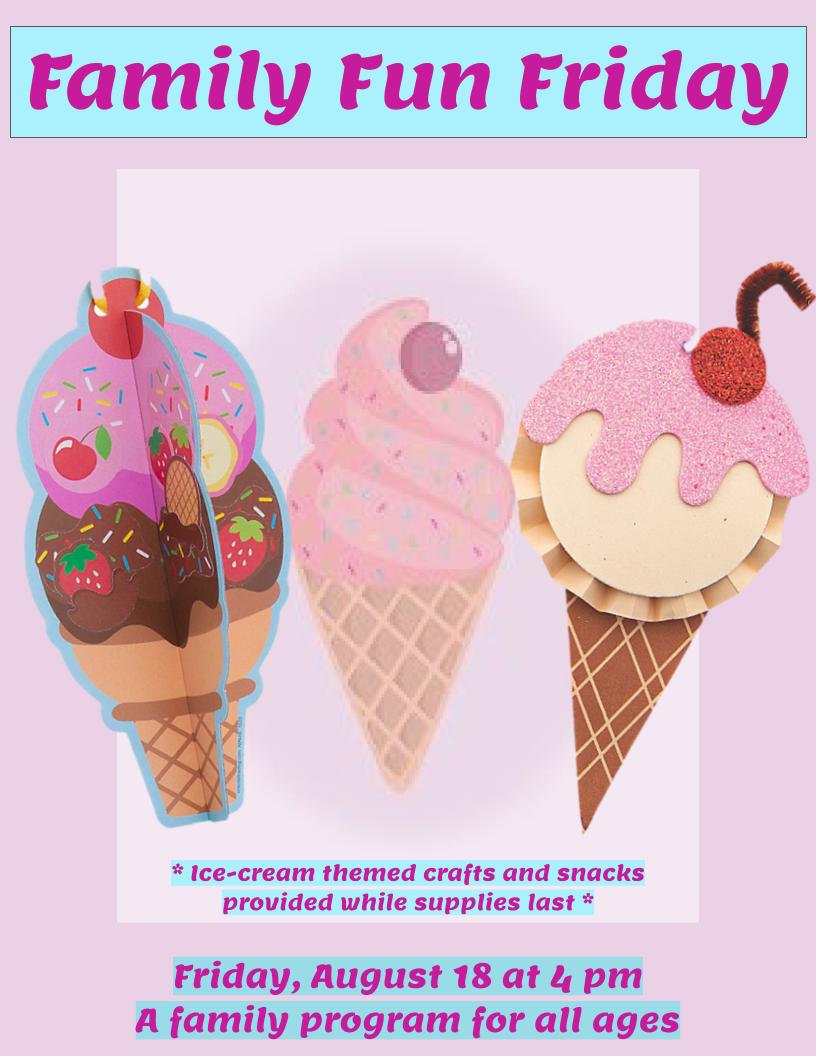 ice cream themed crafts