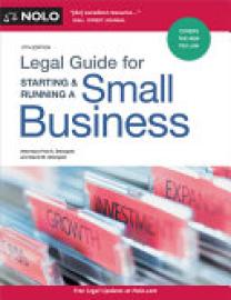 Cover image for Legal Guide for Starting & Running a Small Business