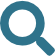 Magnifying glass databases quick link icon 