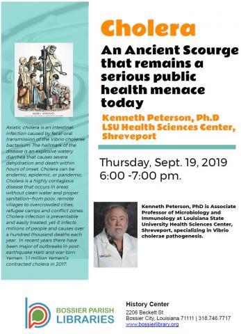 Cholera Presentation by Dr. Kenneth Petterson