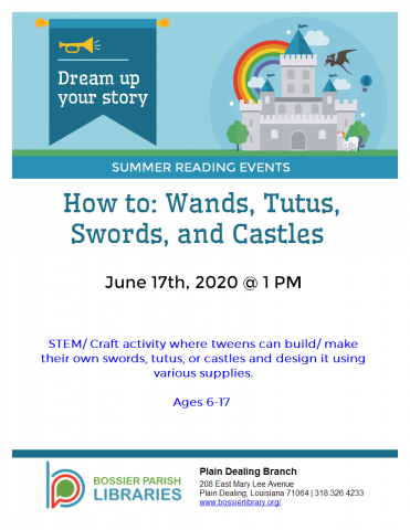 How to: Wands, Tutus, Swords, and Castles