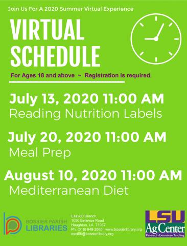 Adult Summer Programs