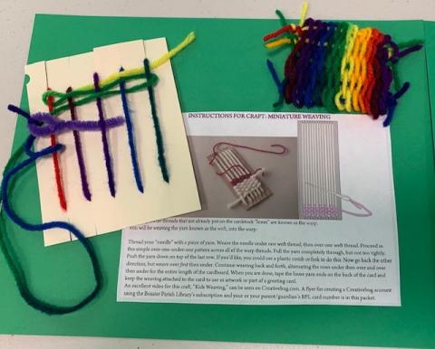 photo of weaving craft