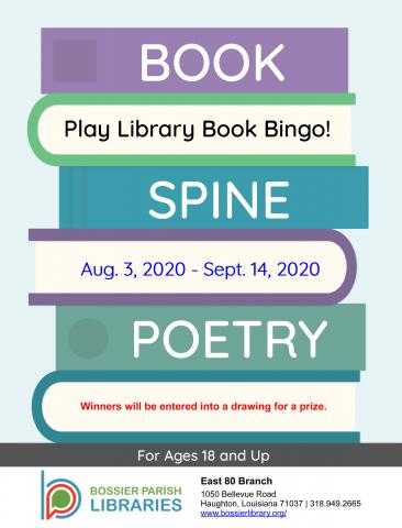 LIBRARY BOOK BINGO