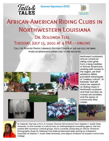 Flyer for virtual program