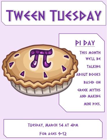 Pi Day flyer