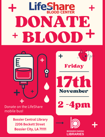 blood donation poster