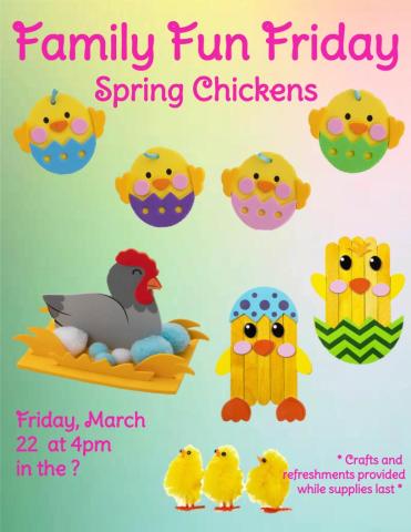 family fun friday flyer