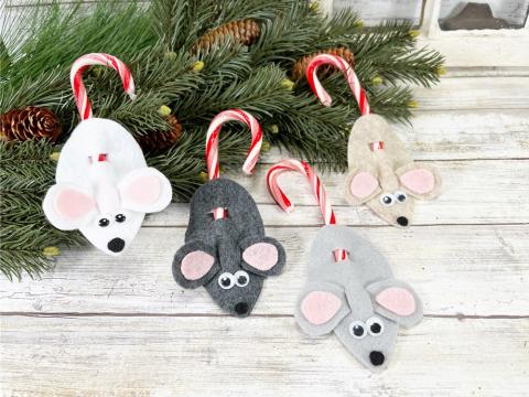 candy cane mice