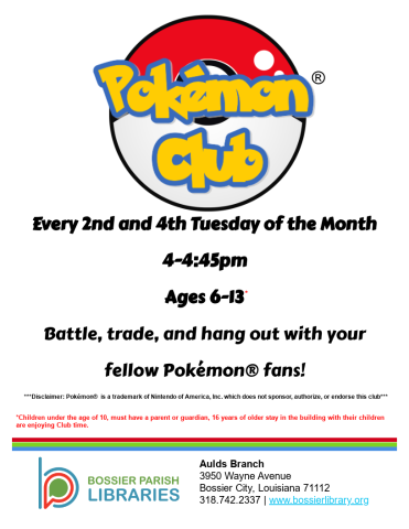 updated Pokémon flyer 2025