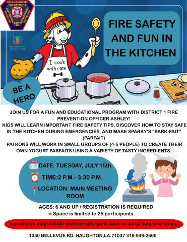 firehouse cooks flyer