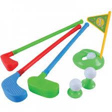 plastic golf set for children