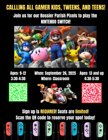 Bossier Parish Pixels