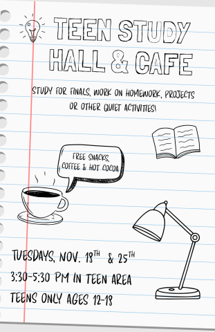 teen study hall poster