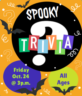 spooky trivia flyer