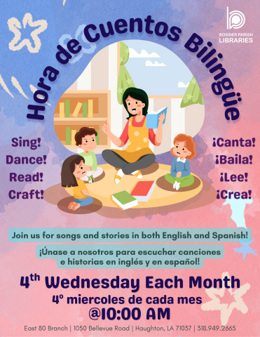 Come join in with Storytime and Crafts.