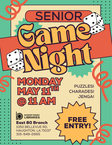 game night flyer