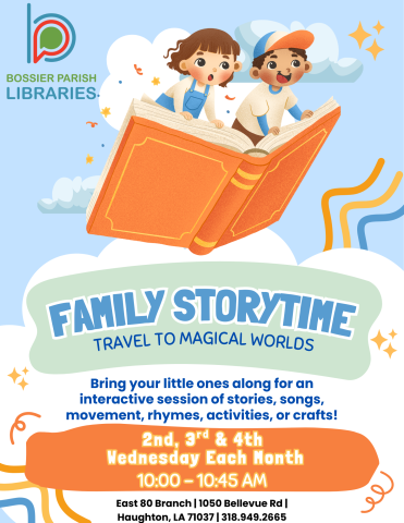 Family Storytime Flyer