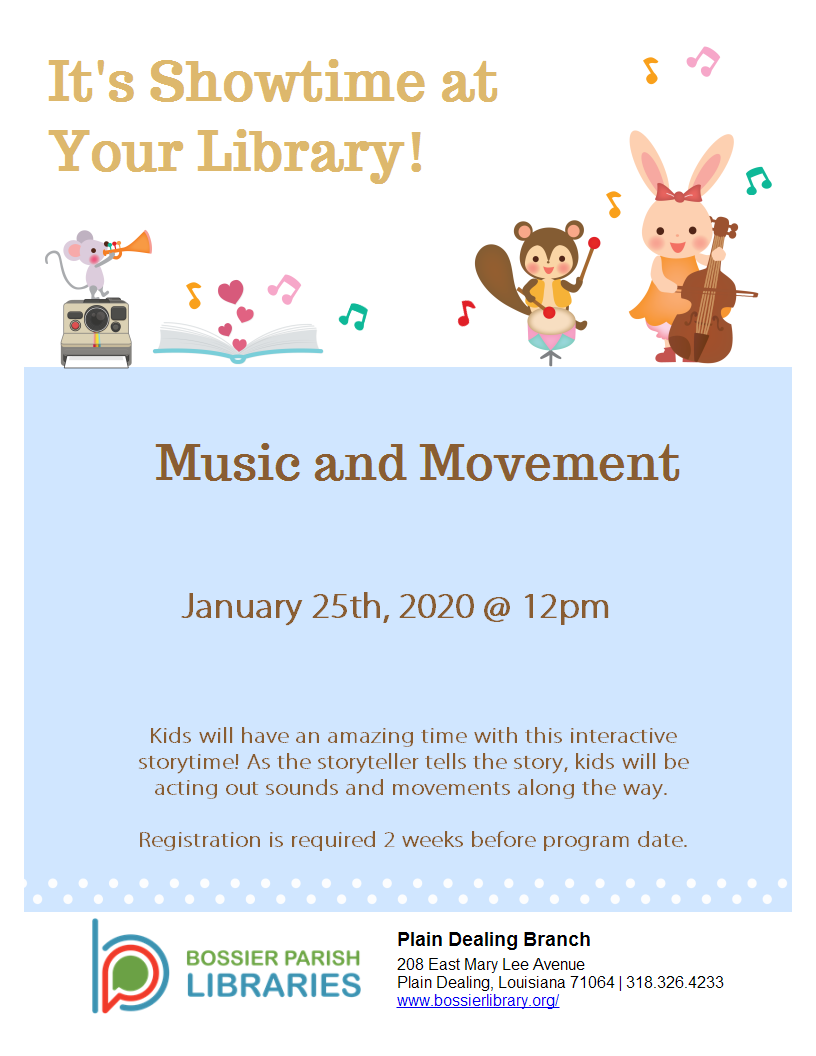 Music and Movement Storytime