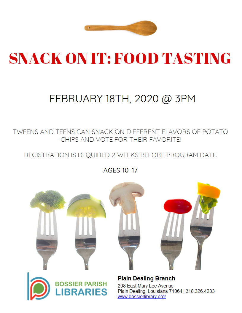 Snack on it: Food Tasting