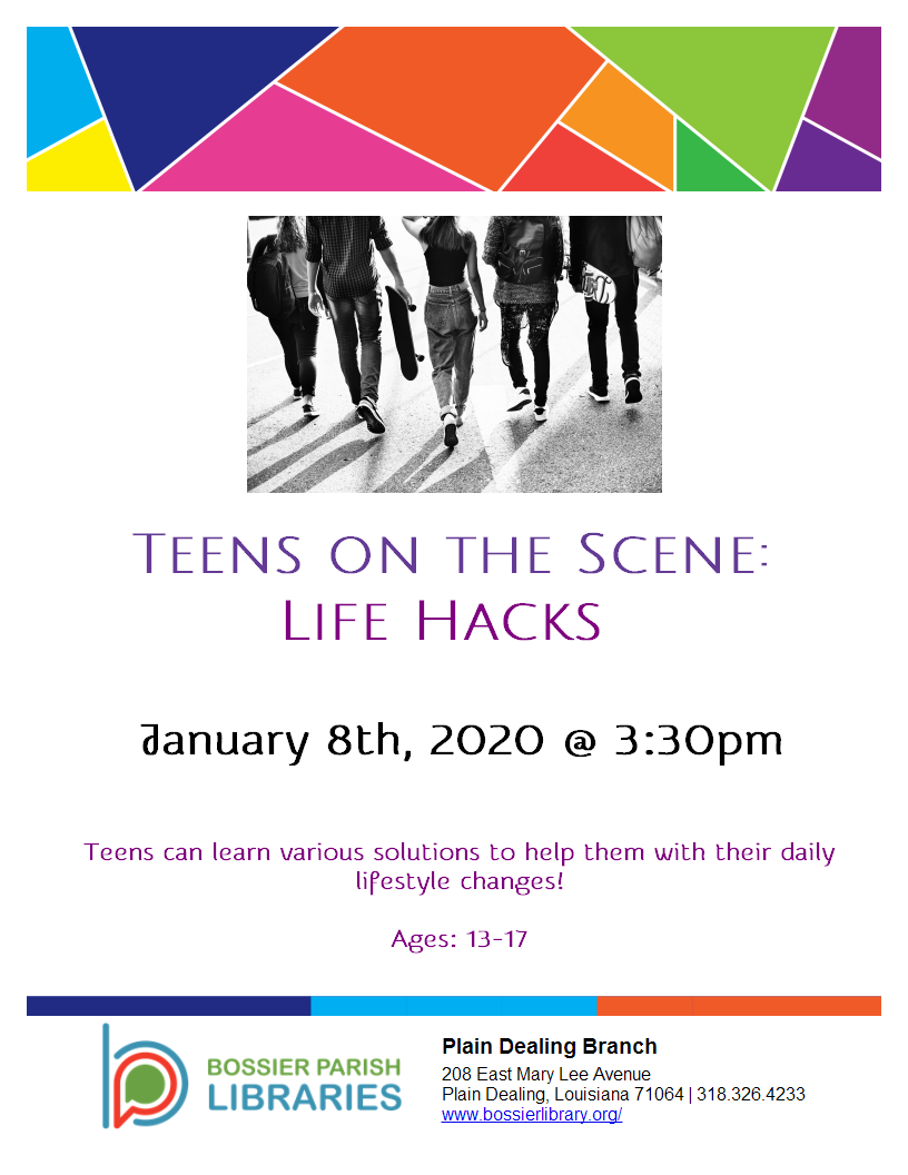 Teens on the Scene: Life Hacks