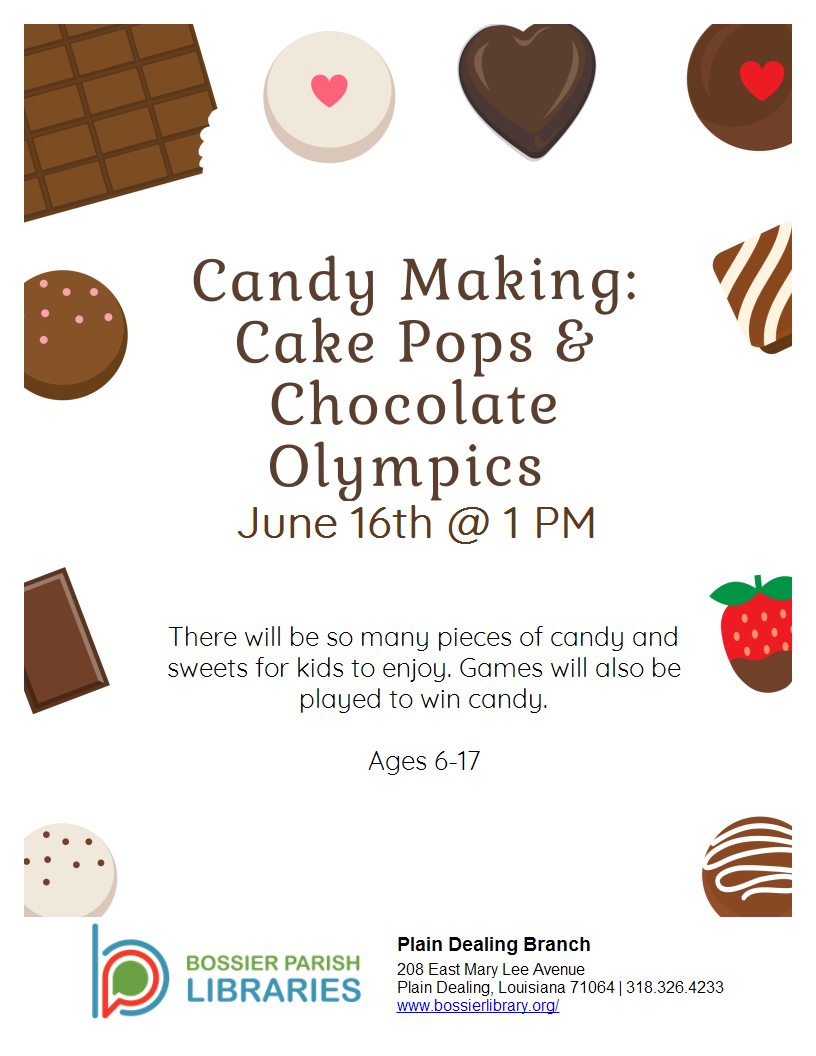 Candy Making: Cake pops and chocolate olympics