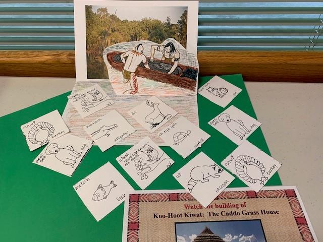 Activities in the Way Back When kit - Caddo Indians