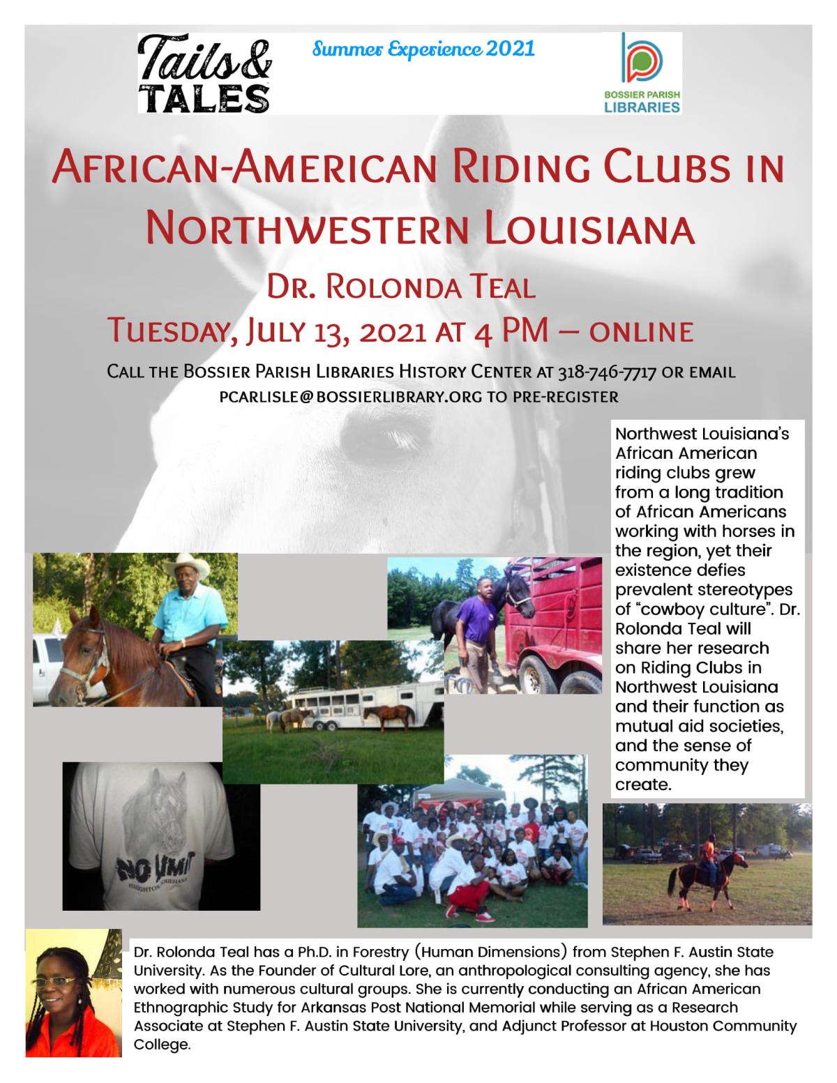 Flyer for virtual program