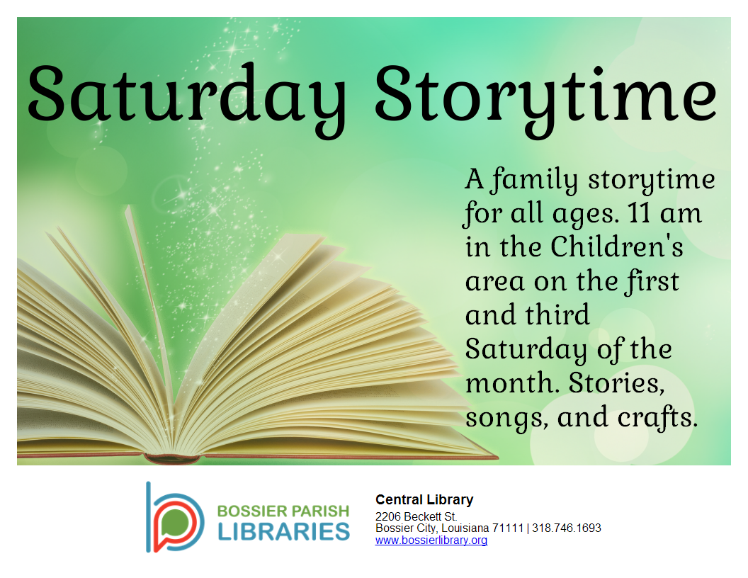 saturday storytime