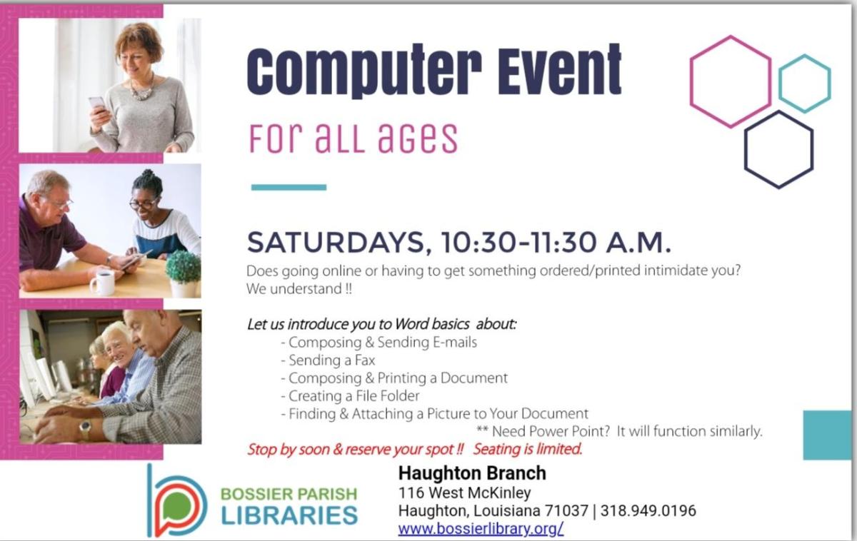 flyer about a computer class