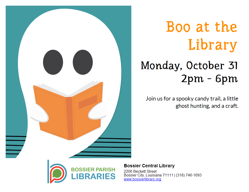 Ghost promoting the Boo event