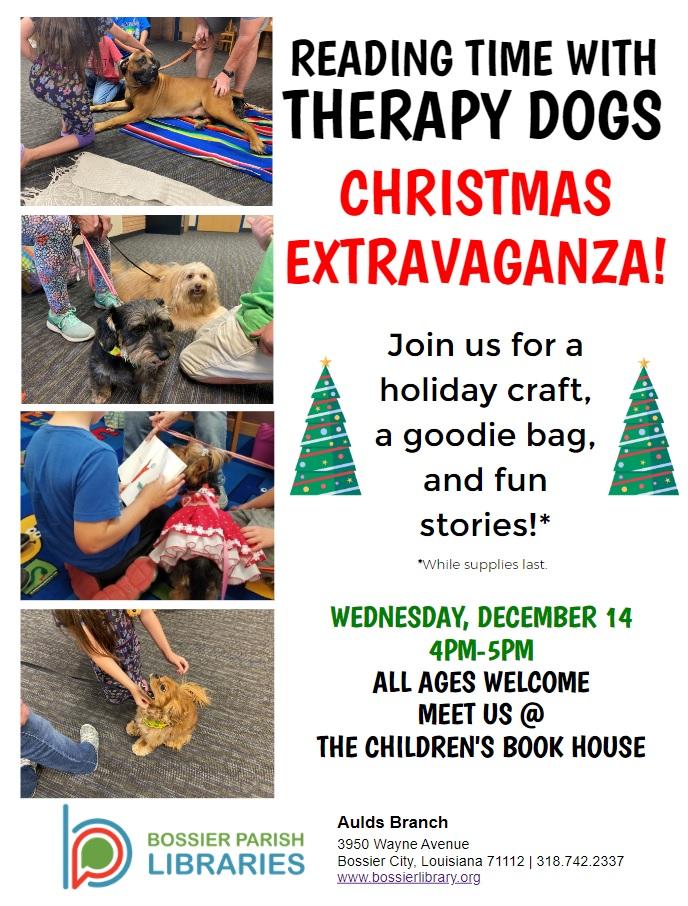 Reading Therapy Dogs