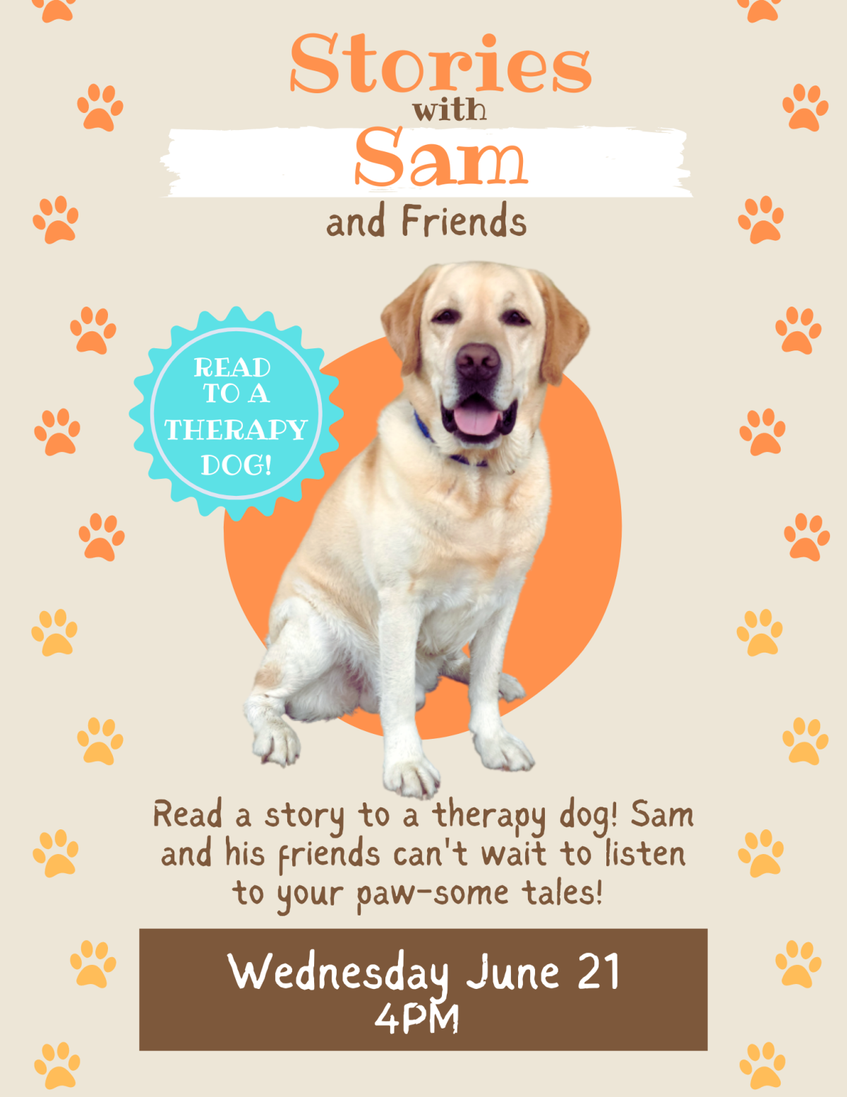 Sam the handsome gentleman dog