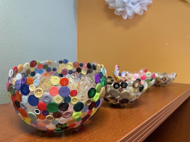 One of the many crafts made during our Senior Social