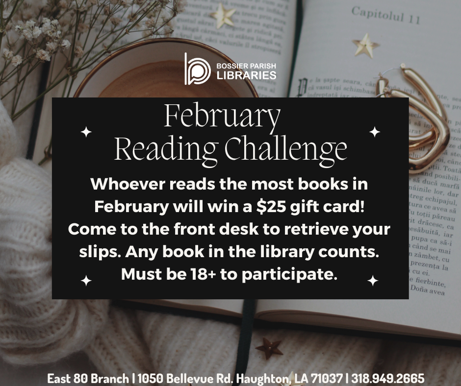 Read as much as possible to be the top reader for the month of February