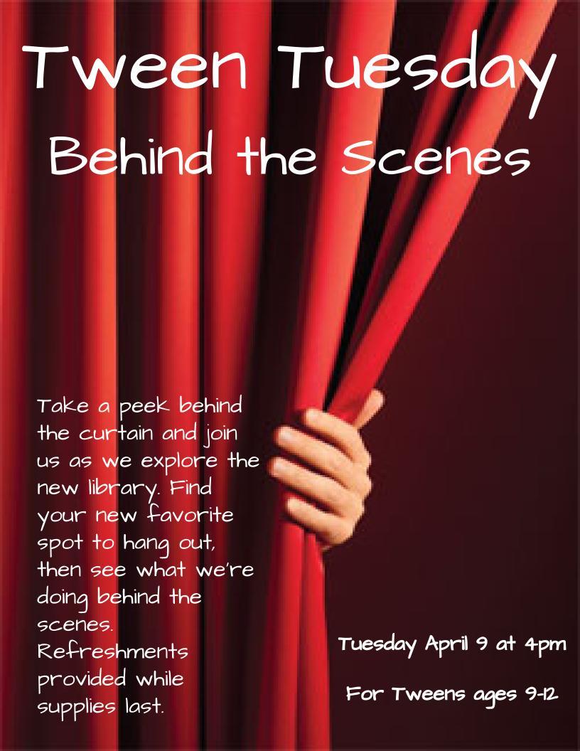 Red stage curtain being pulled open by a hand.