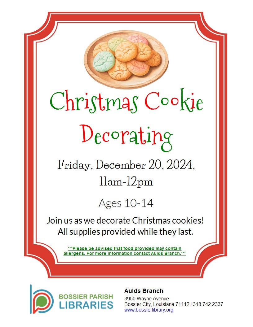 Christmas Cookie Decorating 2024