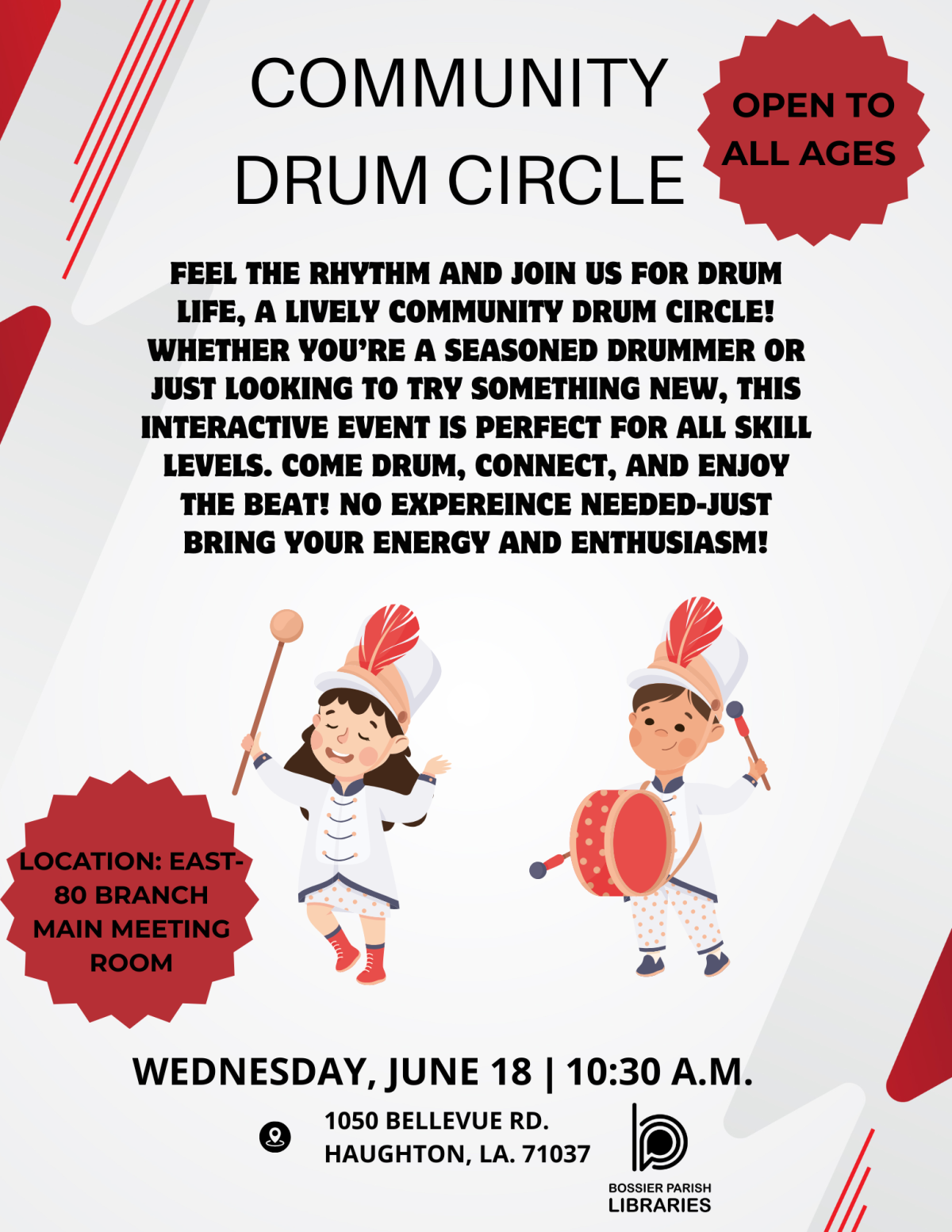 drum life flyer