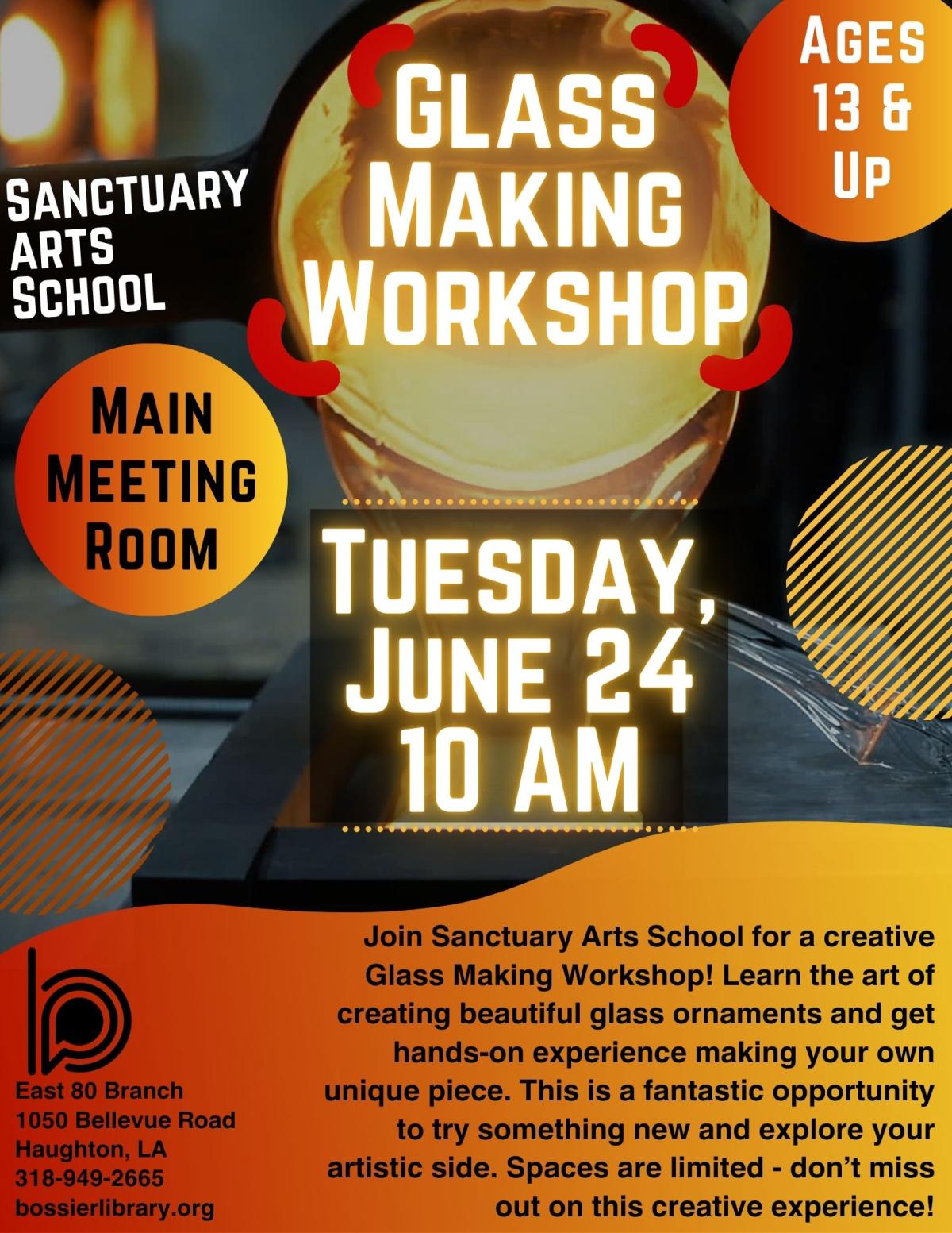 sanctuary arts flyer