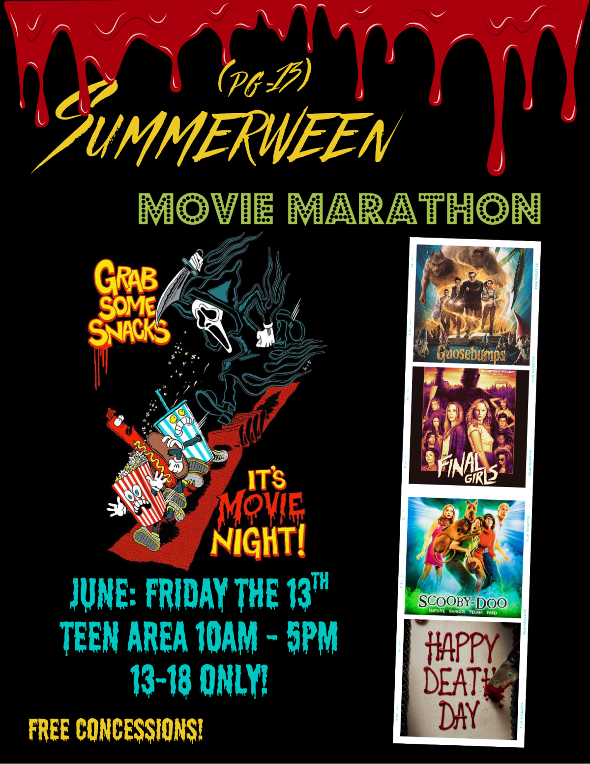 summerween movie flyer