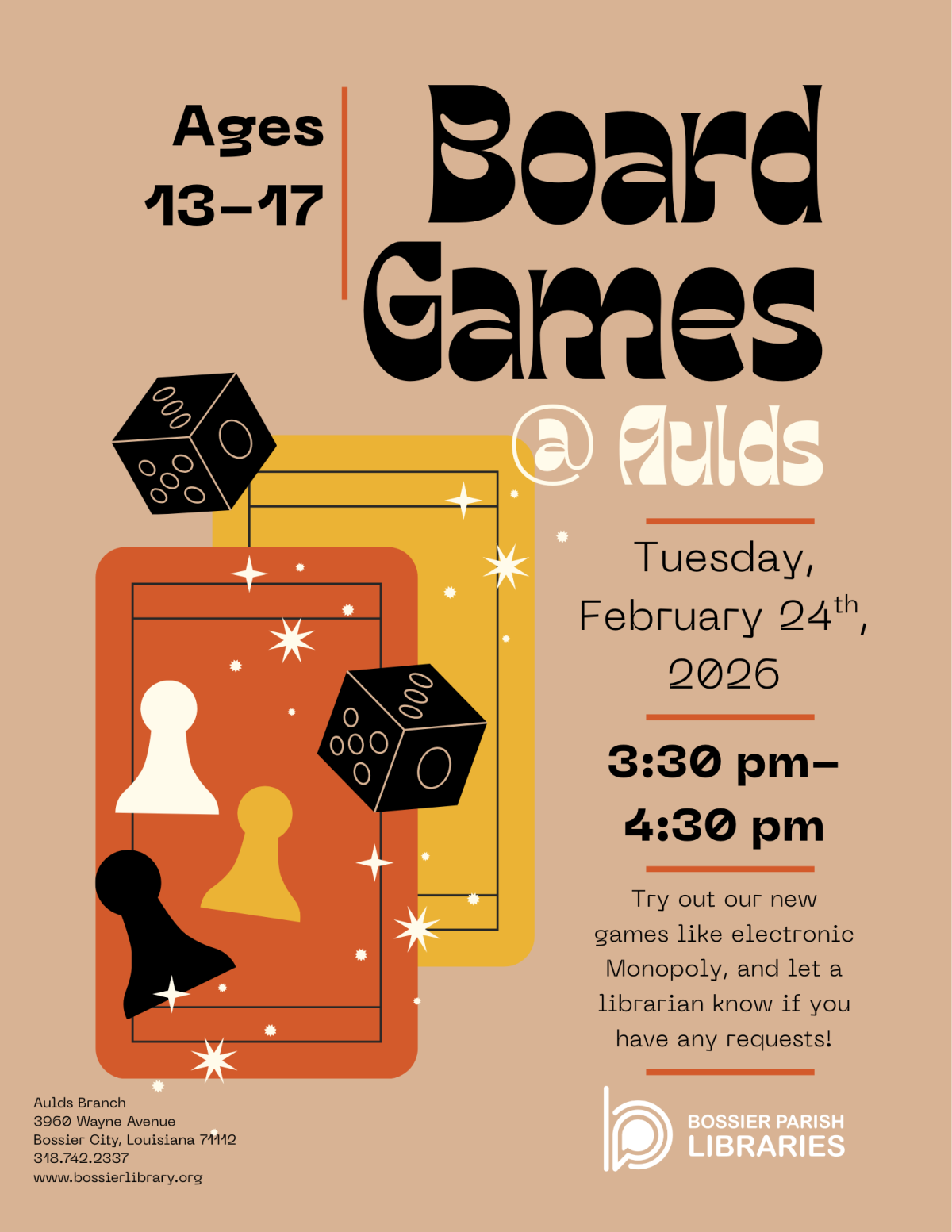 board games, teens, 2-24-26